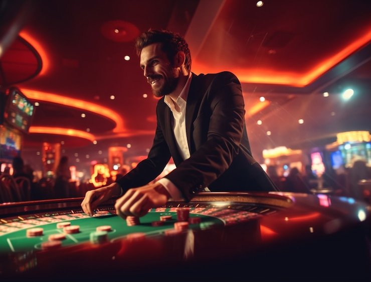 qqslot777 dana mobile app home screen showing sportsbook, live dealers, and slot game categories on Android